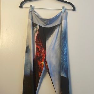 Soft lose pants 2 wolfs